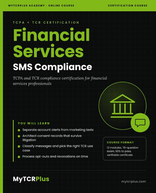 Financial Services SMS Compliance
