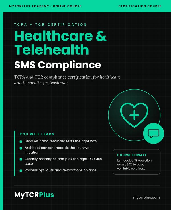 Healthcare & Telehealth SMS Compliance