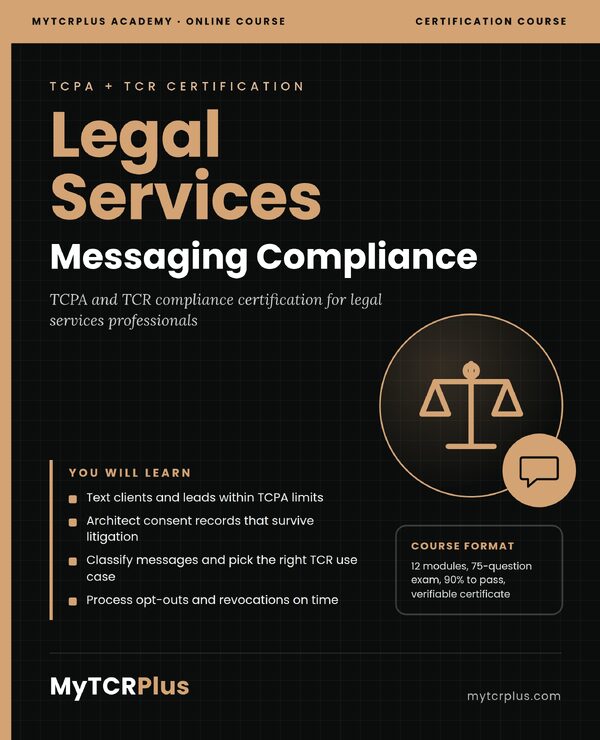 Legal Services Messaging Compliance